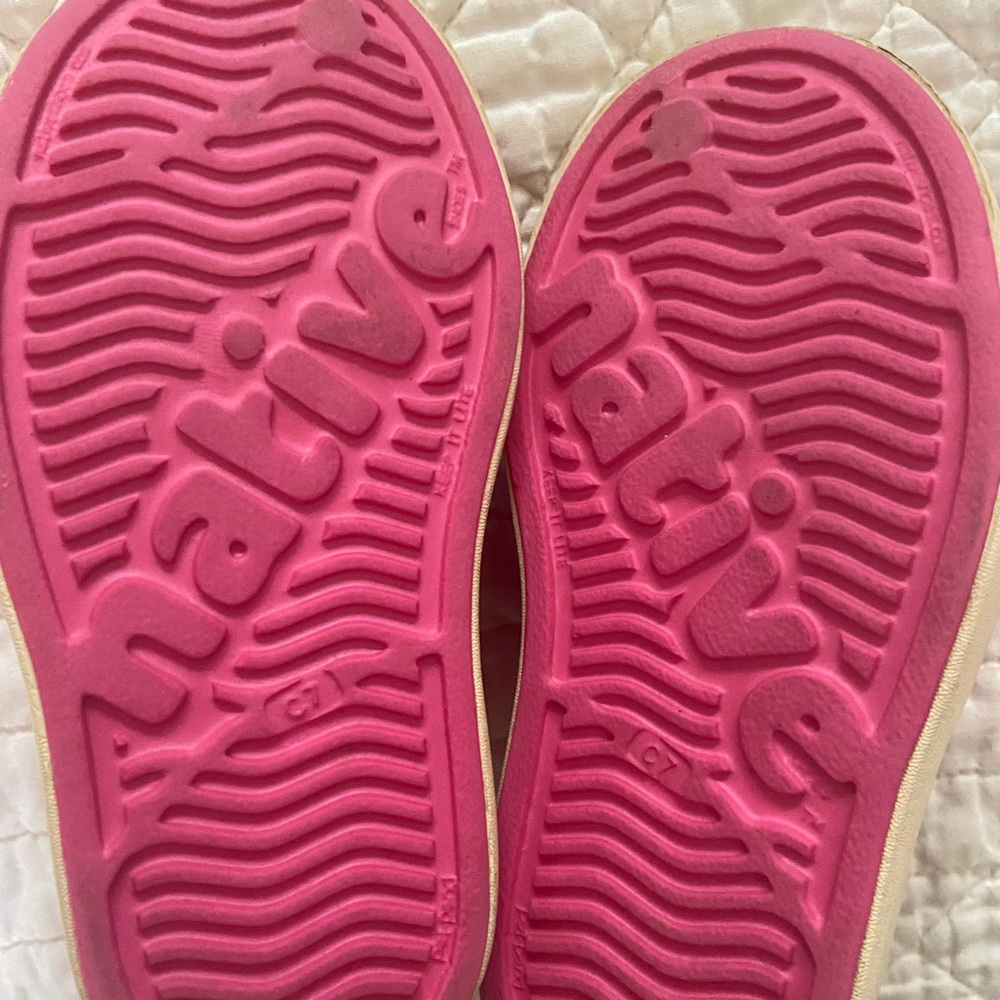 Pink Native shoes - Picture 2 of 2